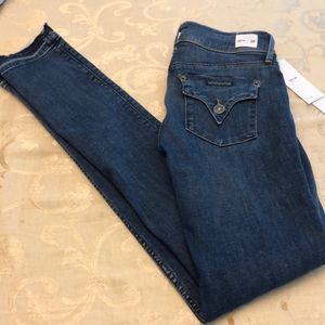 New Hudson Collin Skinny Jeans Beekman Raw Hem